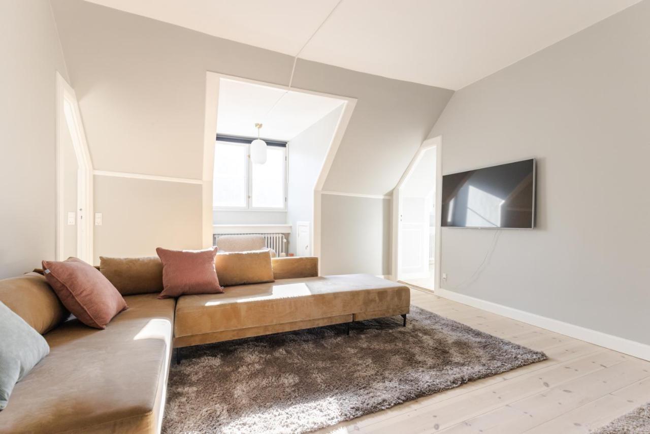 Luxury Apartment W Privat Rooftop Terrace - Cph C Kopenhagen Bagian luar foto