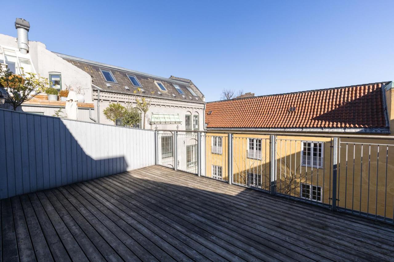 Luxury Apartment W Privat Rooftop Terrace - Cph C Kopenhagen Bagian luar foto